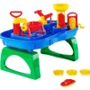 Jouets-vidaXL Polesie Wader Jeu de table d'extérieur d'eau 11 pcs 53x38x40 cm PP