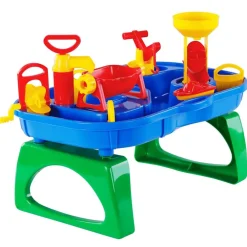 Jouets-vidaXL Polesie Wader Jeu de table d'extérieur d'eau 11 pcs 53x38x40 cm PP