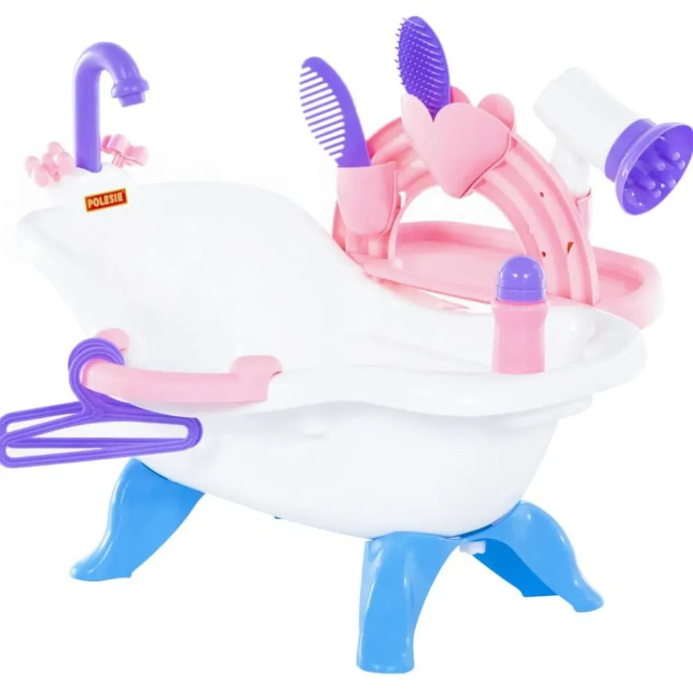 vidaXL Polesie Wader Jeu d'enfants 7 pcs pour bain de poupée 83x53x41,5 cm PP