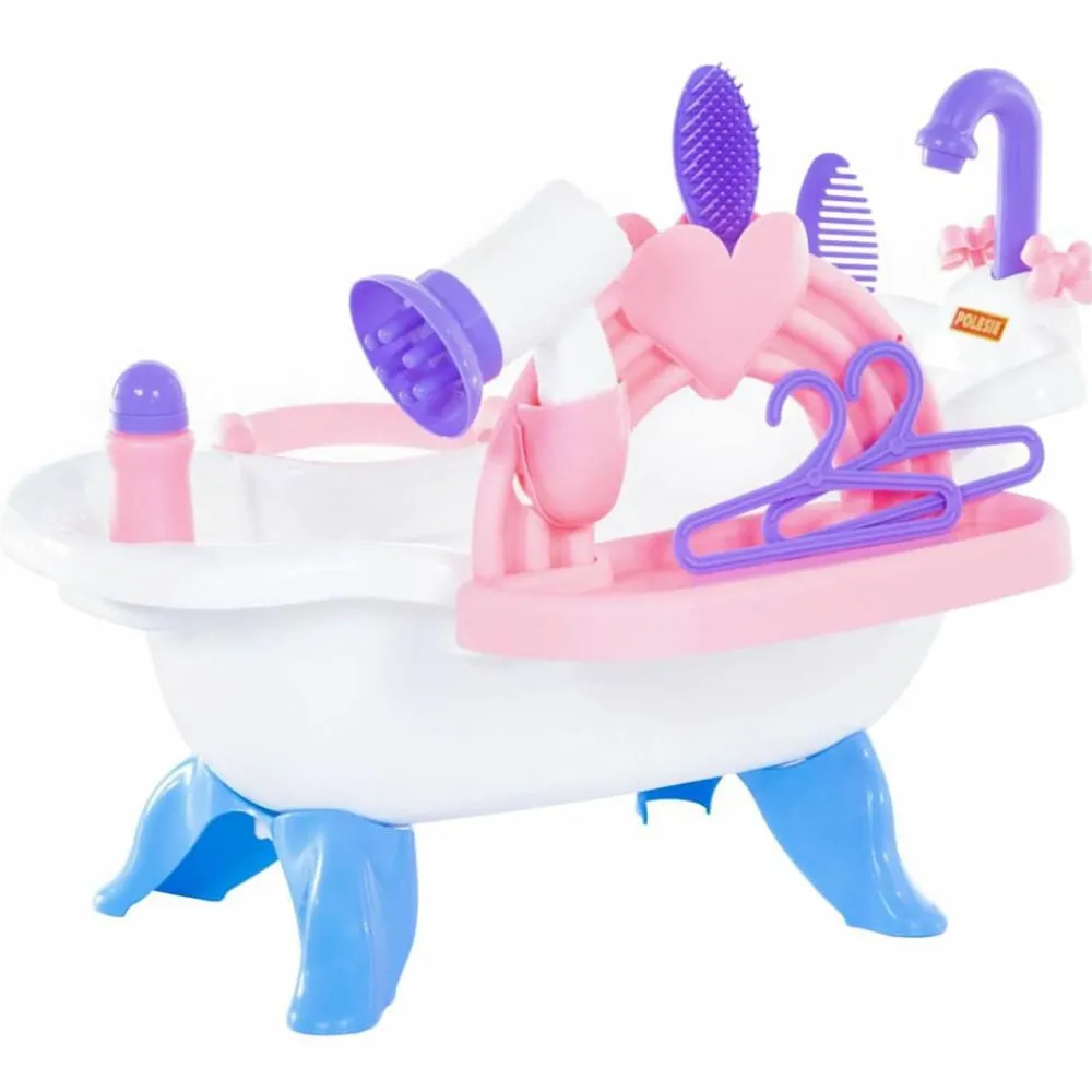 vidaXL Polesie Wader Jeu d'enfants 7 pcs pour bain de poupée 83x53x41,5 cm PP