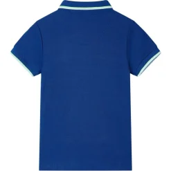 Vêtements & Accessoires-vidaXL Polo pour enfants foncé 104 Bleu