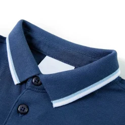 Vêtements & Accessoires-vidaXL Polo pour enfants bleu foncé 92