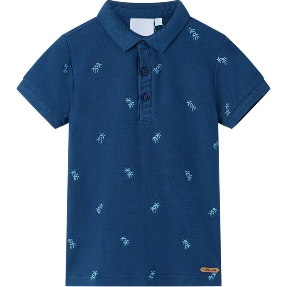 vidaXL Polo pour enfants foncé 92