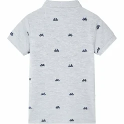 Vêtements & Accessoires-vidaXL Polo pour enfants mélangé 92 Gris