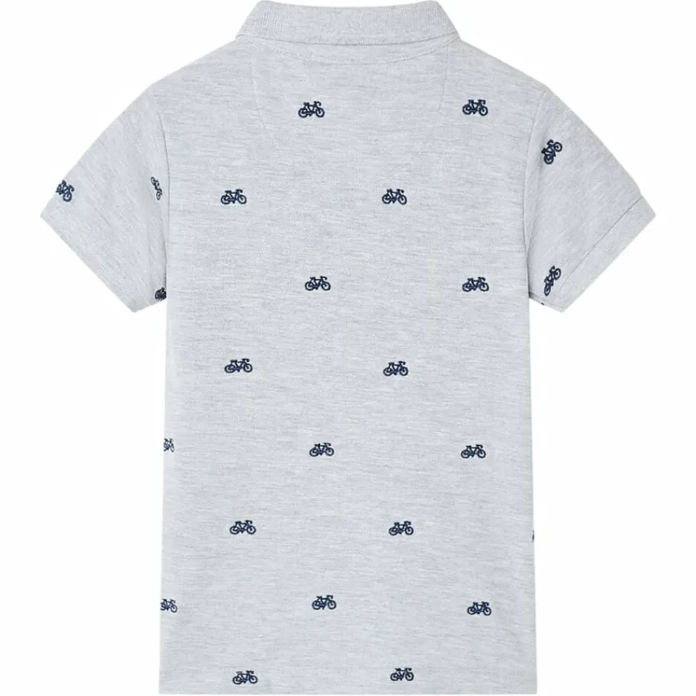 Vêtements & Accessoires-vidaXL Polo pour enfants mélangé 92 Gris