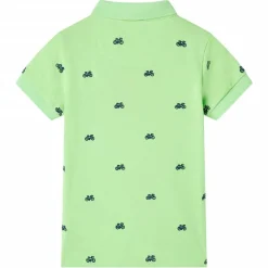 Vêtements & Accessoires-vidaXL Polo pour enfants fluo 92 Vert
