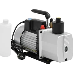 Accessoires Pour Appareils Électroménagers-vidaXL Pompe à vide double étage 100 l / min Noir