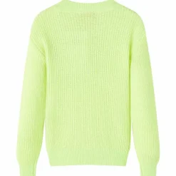vidaXL Pull-over tricoté pour enfants fluo 116