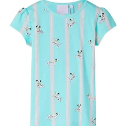 Vêtements & Accessoires-vidaXL Pyjamas à manches courtes pour enfants écru 104