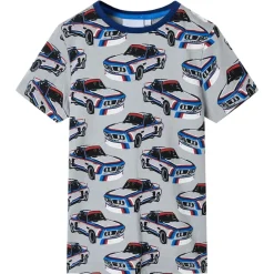 vidaXL Pyjamas à manches courtes pour enfants gris 92