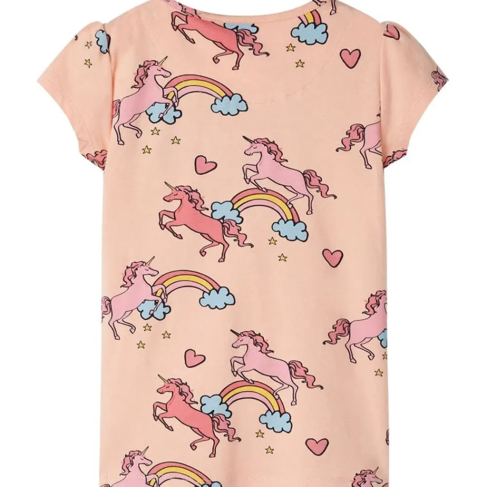 Vêtements & Accessoires-vidaXL Pyjamas à manches courtes pour enfants orange clair 92