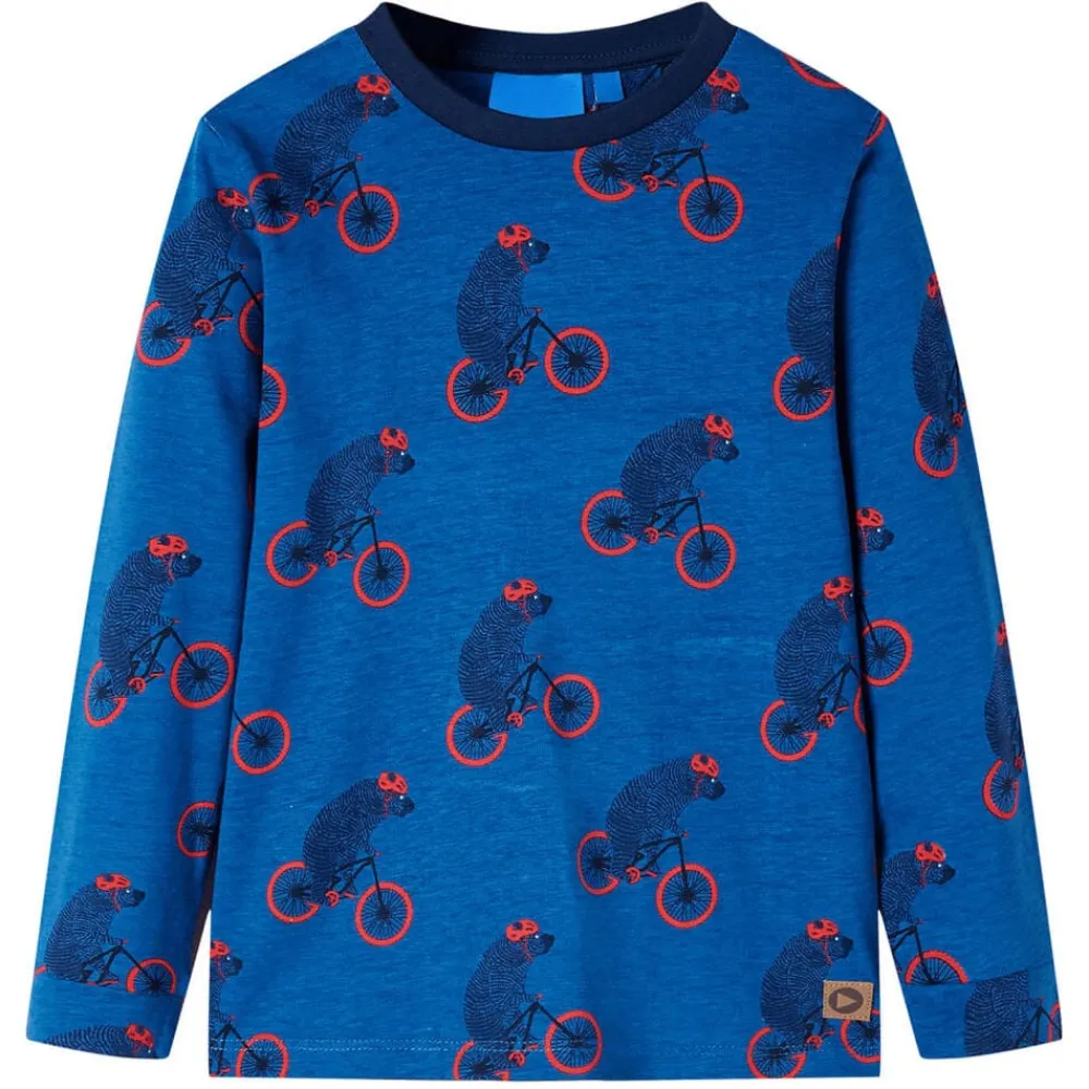 Vêtements & Accessoires-vidaXL Pyjamas enfants manches longues pétrole 92