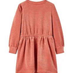vidaXL Robe enfants à manches longues rose moyen 92