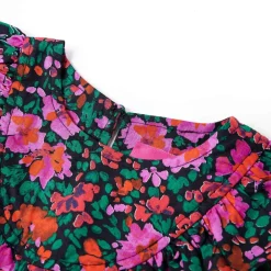 vidaXL Robe pour enfants à manches longues rose vif 92