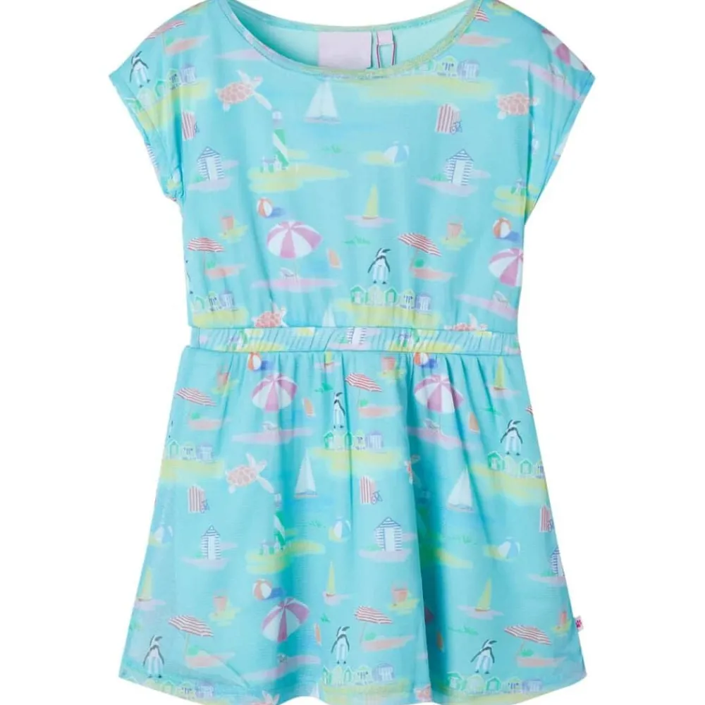 vidaXL Robe pour enfants aqua clair 104