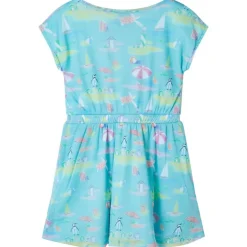 vidaXL Robe pour enfants aqua clair 104