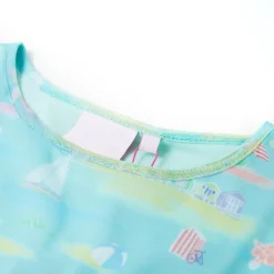 vidaXL Robe pour enfants aqua clair 104