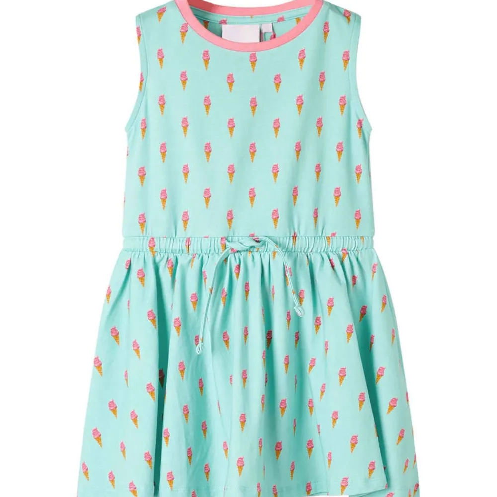 vidaXL Robe pour enfants avec cordon de serrage menthe claire 104