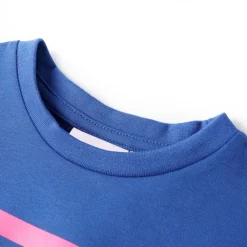 Vêtements & Accessoires-vidaXL Robe pour enfants avec cordon de serrage bleu cobalt 104