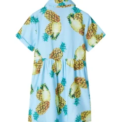 Vêtements & Accessoires-vidaXL Robe pour enfants bleu 116