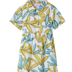 vidaXL Robe pour enfants écru 92