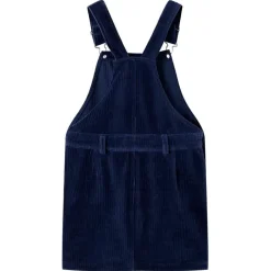 vidaXL Robe salopette pour enfants velours côtelé 92