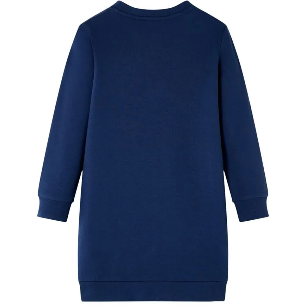 vidaXL Robe sweatshirt pour enfants bleu marine 92