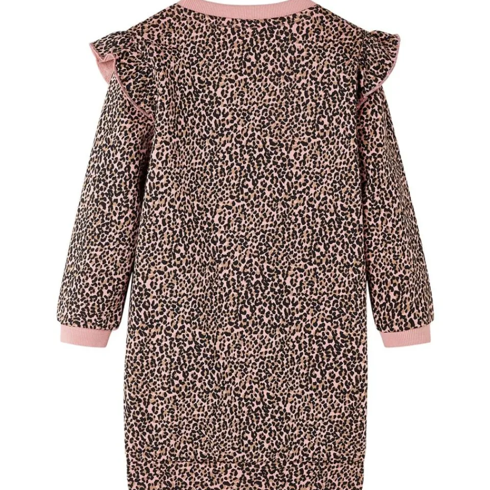 vidaXL Robe sweatshirt pour enfants rose moyen 92