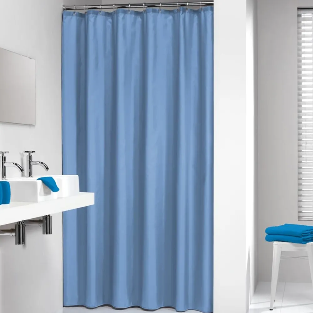 Accessoires De Salle De Bain-vidaXL Sealskin Rideau de douche Granada 180 cm Bleu