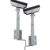vidaXL Set de 2 supports à barre inclinable 63 - 88 cm pour remorque à bateau