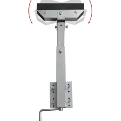 vidaXL Set de 2 supports à barre inclinable 63 - 88 cm pour remorque à bateau