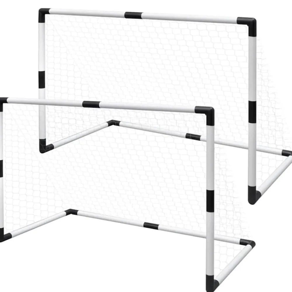 Divers Sports-vidaXL Set de mini-but de football poteau et filet enfants 2pcs 91,5x48x61 cm