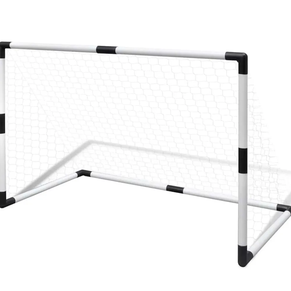 Divers Sports-vidaXL Set de mini-but de football poteau et filet enfants 2pcs 91,5x48x61 cm