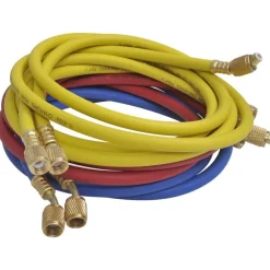 vidaXL Set manifold 4 voies avec mallette