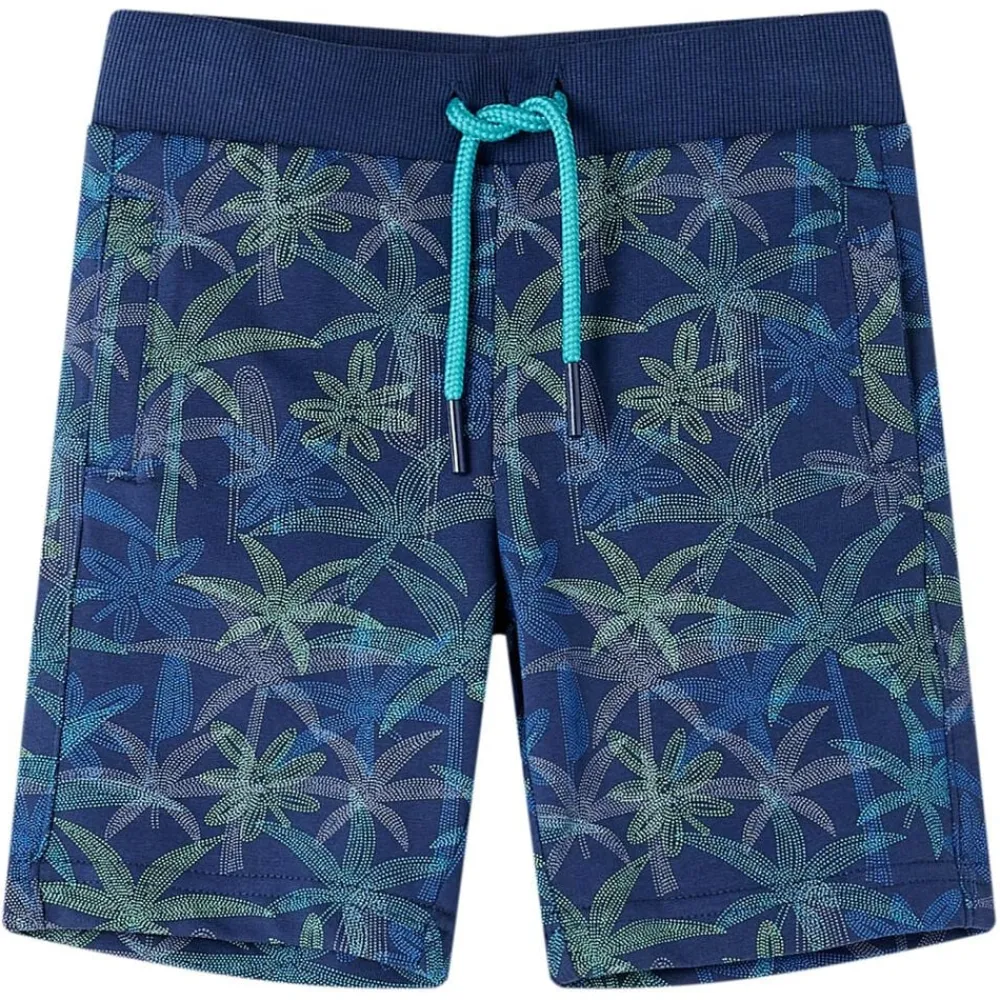Vêtements & Accessoires-vidaXL Short pour enfants avec cordon de serrage bleu marine 104