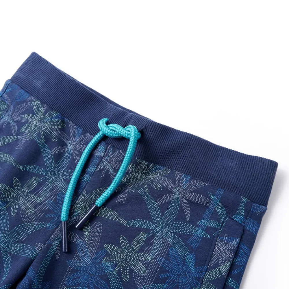 Vêtements & Accessoires-vidaXL Short pour enfants avec cordon de serrage bleu marine 104