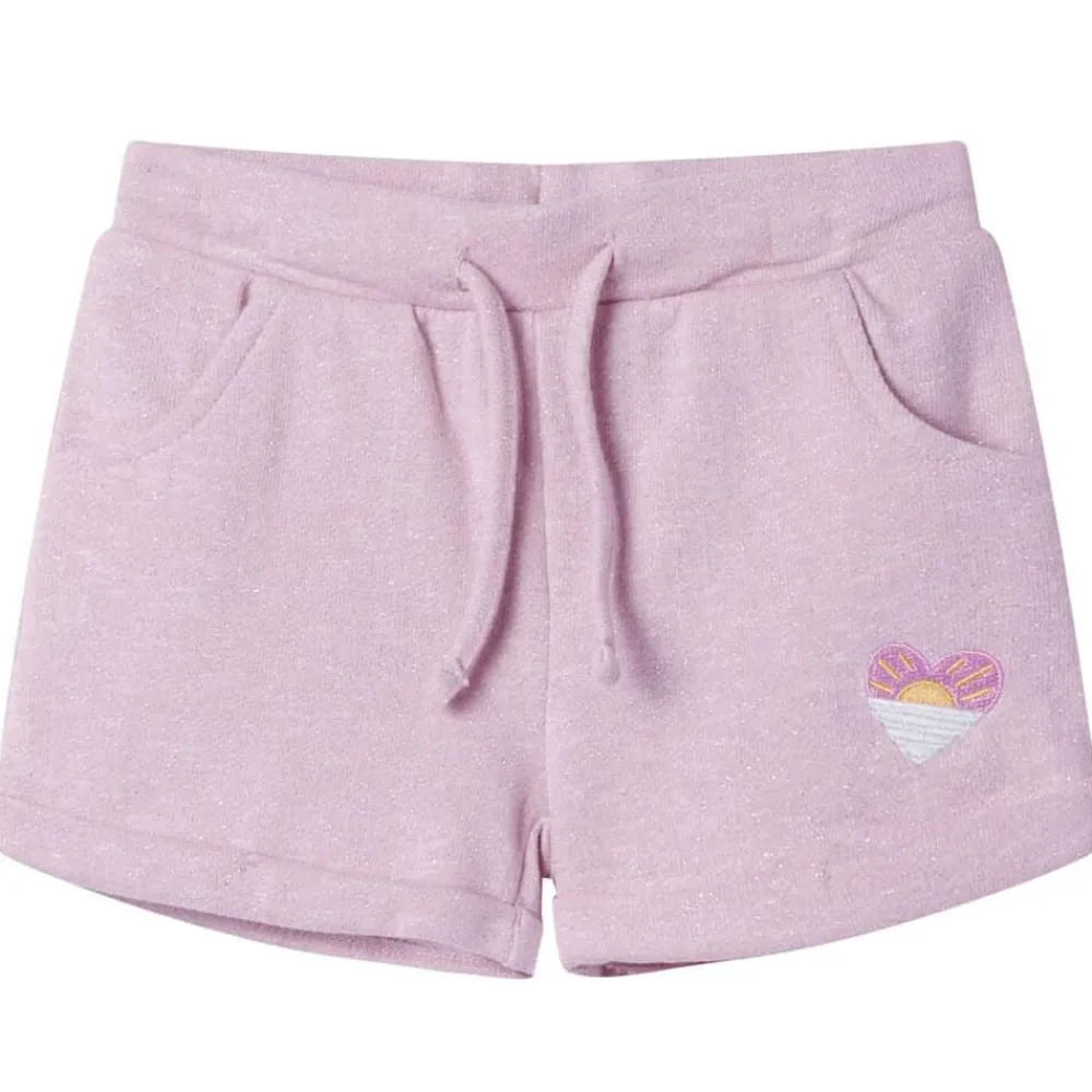 Vêtements & Accessoires-vidaXL Short pour enfants avec cordon de serrage s mélangé 116 Lila