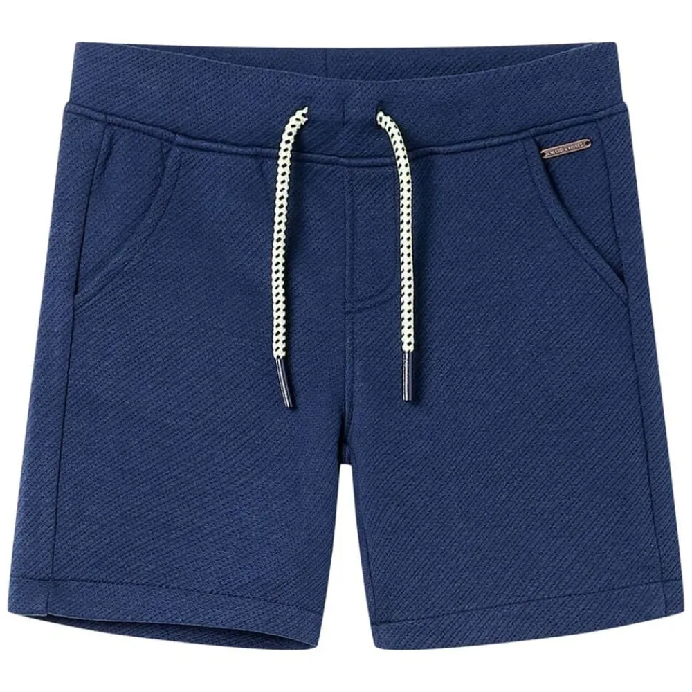 vidaXL Short pour enfants avec cordon de serrage bleu foncé 104