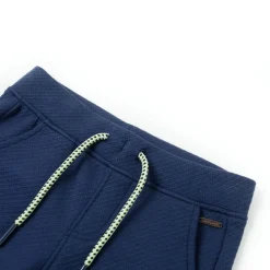 vidaXL Short pour enfants avec cordon de serrage bleu foncé 104