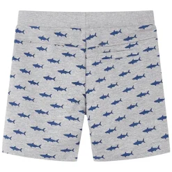 Vêtements & Accessoires-vidaXL Short pour enfants avec cordon de serrage mélange clair 116 Gris