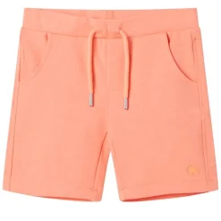 Vêtements & Accessoires-vidaXL Short pour enfants avec cordon de serrage orange néon 128