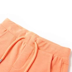 Vêtements & Accessoires-vidaXL Short pour enfants avec cordon de serrage orange néon 128