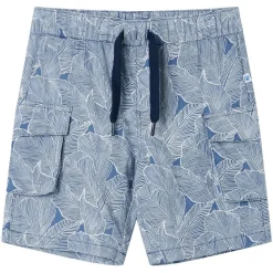 vidaXL Short pour enfants avec cordon de serrage bleu foncé 104