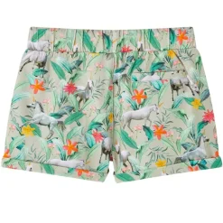 vidaXL Short pour enfants avec cordon de serrage kaki clair 116