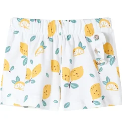 Vêtements & Accessoires-vidaXL Short pour enfants écru 92