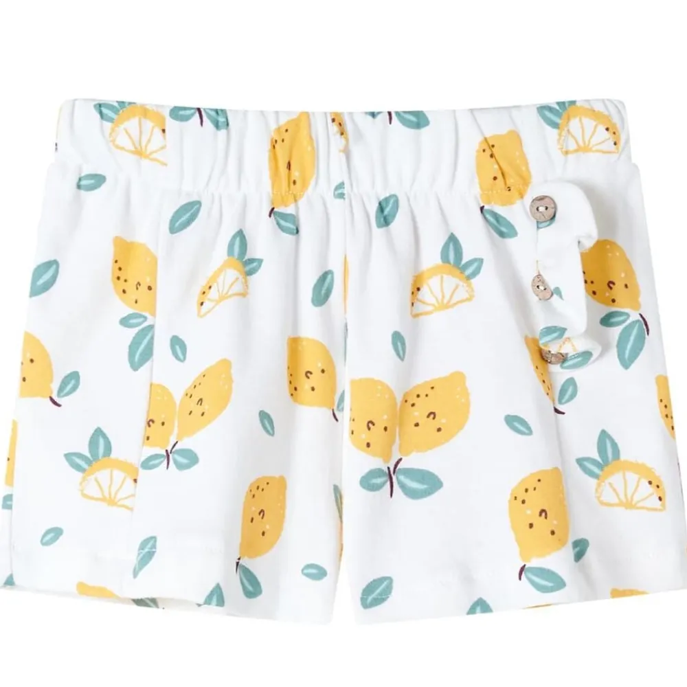 Vêtements & Accessoires-vidaXL Short pour enfants écru 92