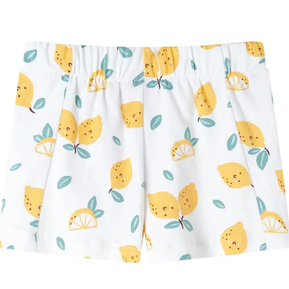 Vêtements & Accessoires-vidaXL Short pour enfants écru 92