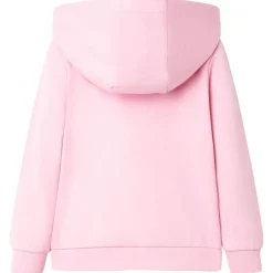 vidaXL Sweatshirt à capuche avec fermeture éclair pour enfants rose vif 92