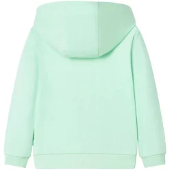 vidaXL Sweat-shirt à capuche et fermeture éclair pour enfants vif 92
