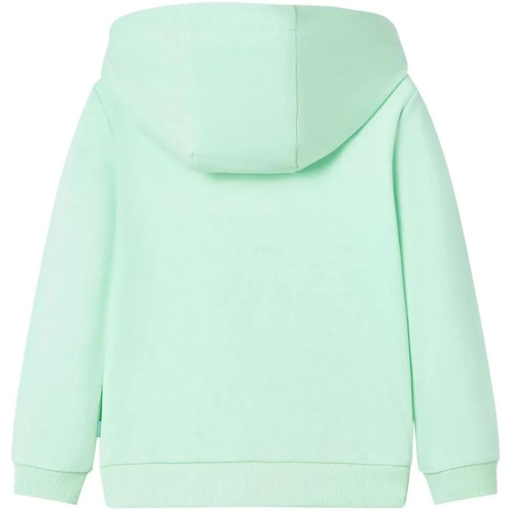 vidaXL Sweat-shirt à capuche et fermeture éclair pour enfants vif 92